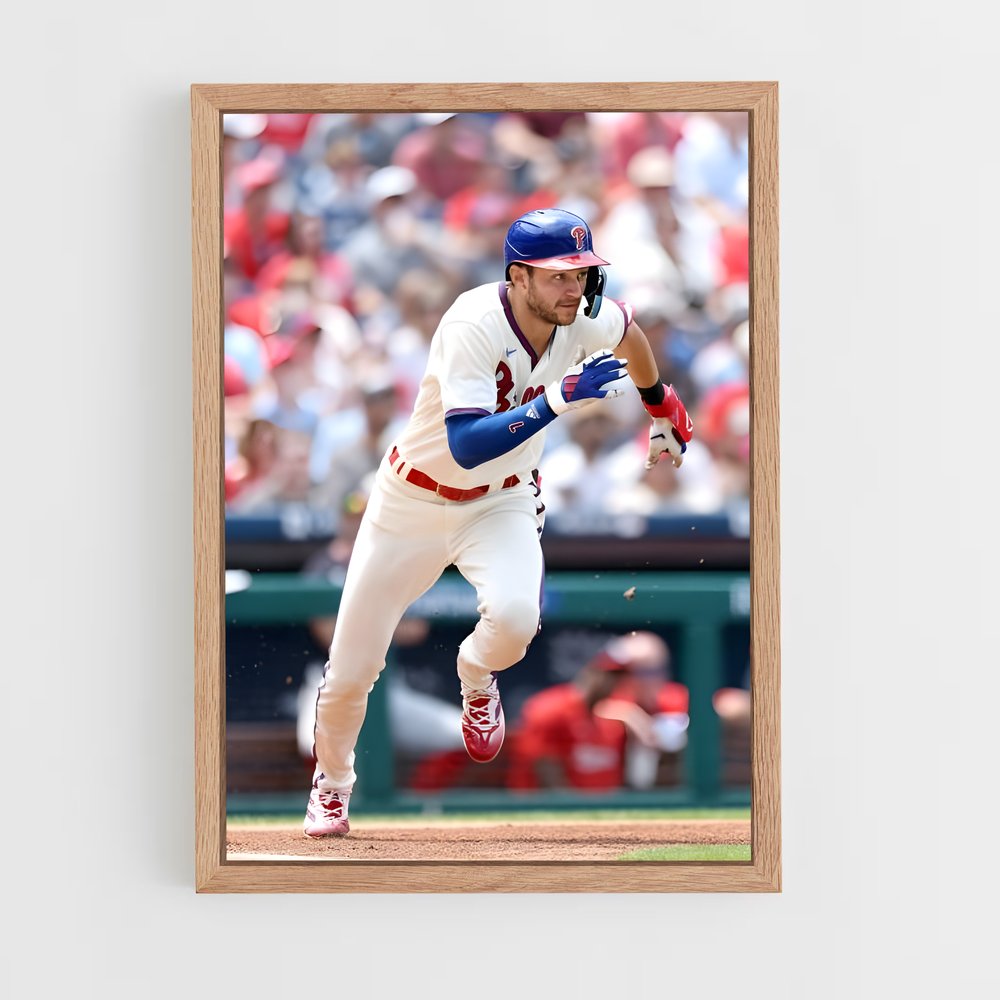 Poster Le Sprint de Brandon – affiche Baseball (vue 4)